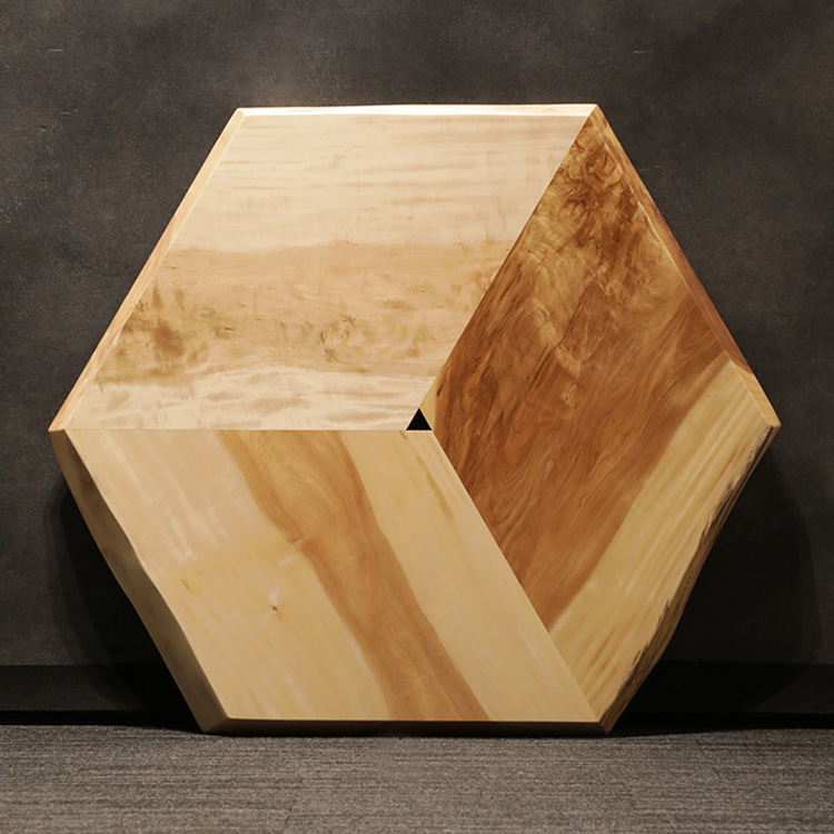 ハギ天板　テトラ　トチ / 栃　341-3-1+3-2+320-3　(W122cm)