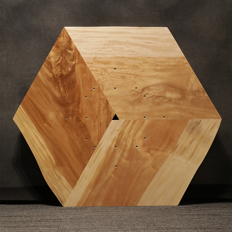 ハギ天板　テトラ　トチ / 栃　341-3-1+3-2+320-3　(W122cm)