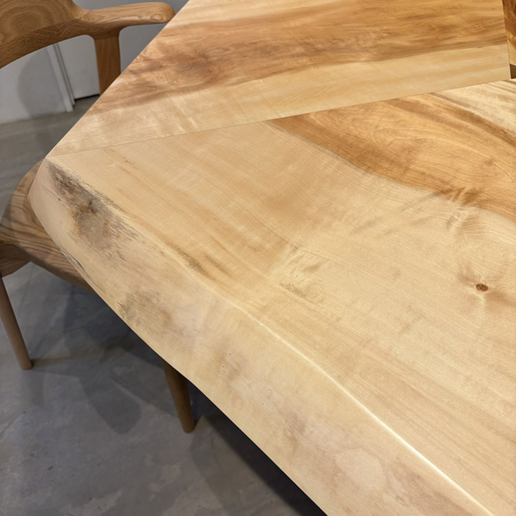 ハギ天板　テトラ　トチ / 栃　341-3-1+3-2+320-3　(W122cm)