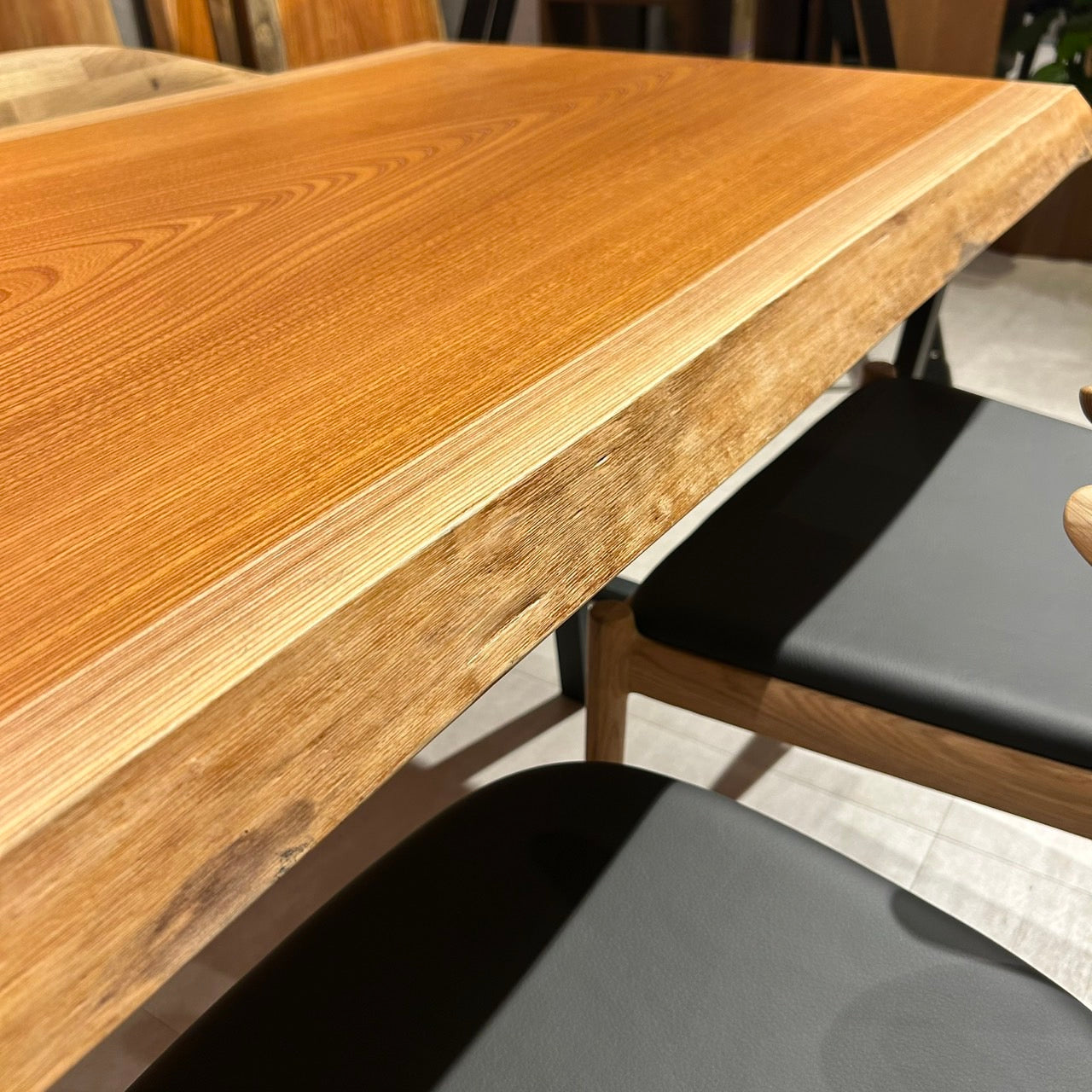 欅板 欅（ケヤキ）一枚板天板／1720mm 【A8788】 【一枚板テーブル・無垢材