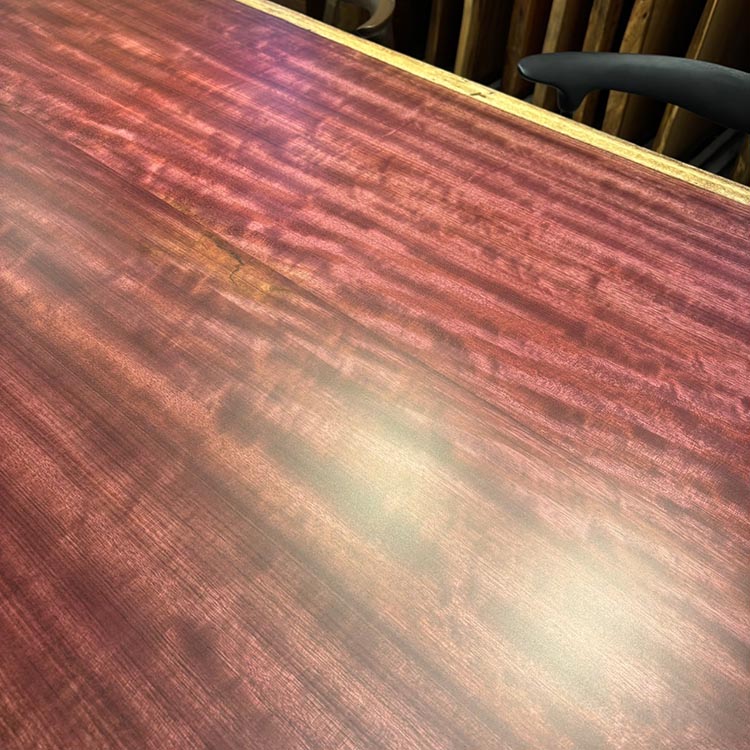 ハギ天板　パープルハート(杢)　651-2/2-5-1+5-2　(W180cm)