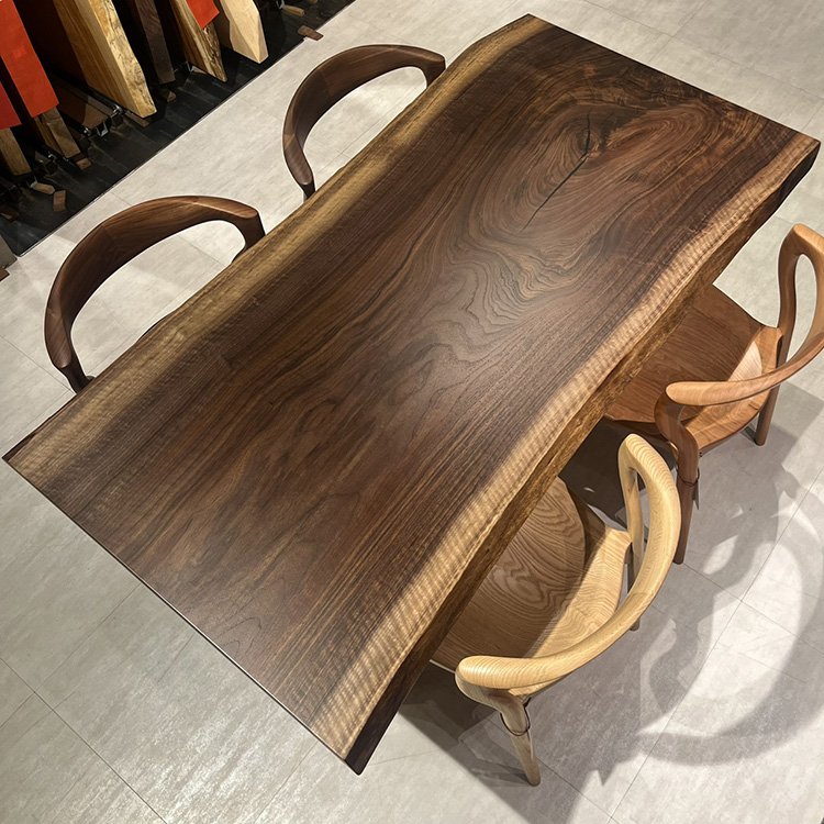 一枚板　ウォールナット　255-3　(W160cm)