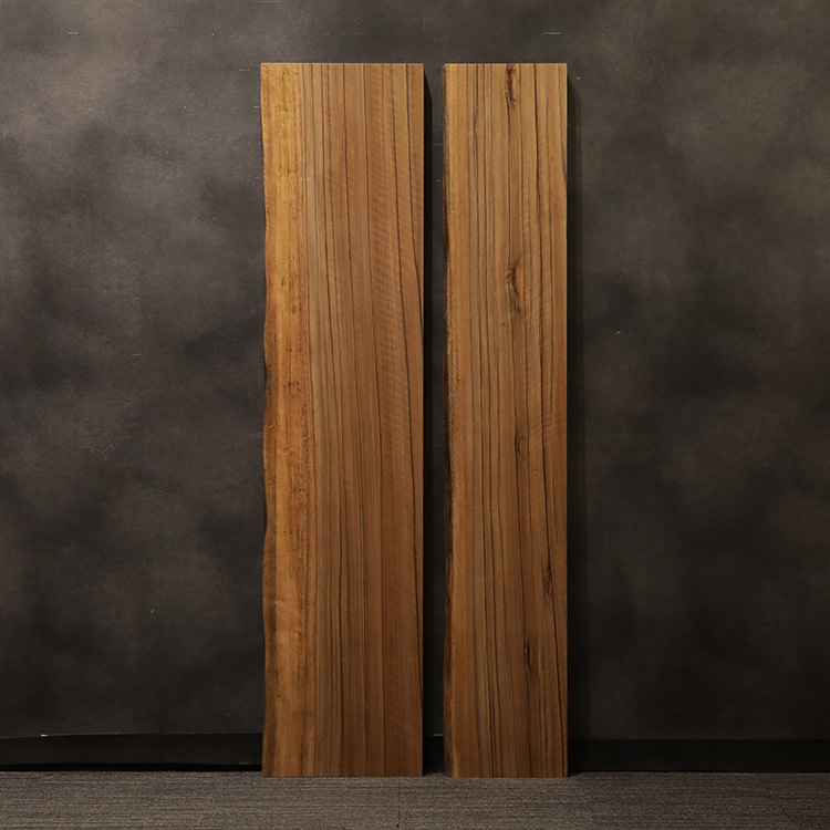 一枚板　パプアニューギニアウォールナット　248-26-3+26-4　(W200cm)