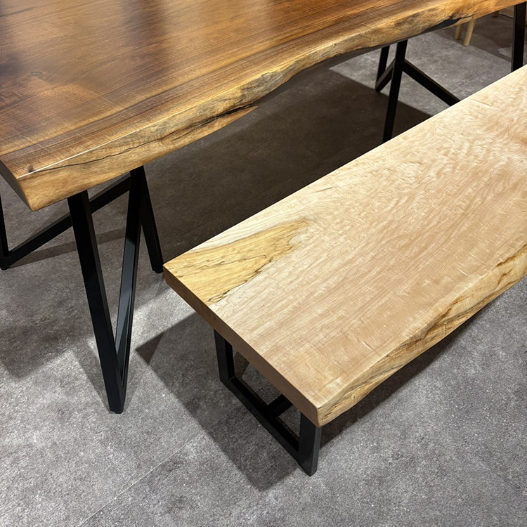 一枚板　カエデ / 楓(杢)　397-6　(W150cm)