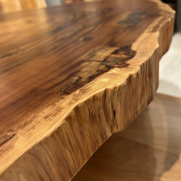 一枚板　ヤクスギ / 屋久杉(杢)　輪切り 2-1/2-1　(W109cm)