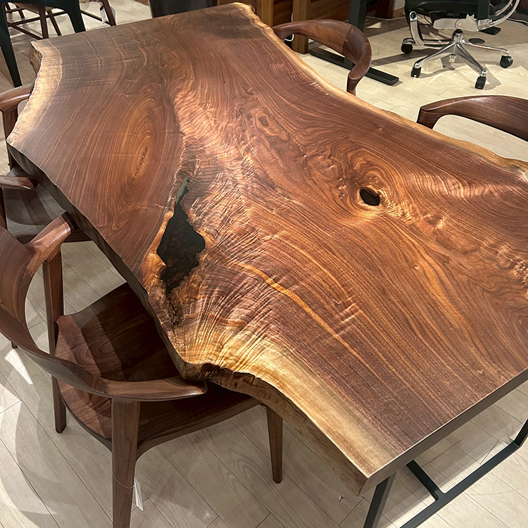 一枚板　ウォールナット(杢)　256-8　(W180cm)