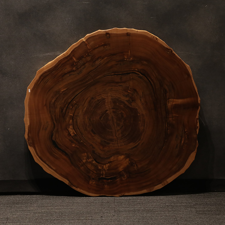 一枚板　ヤクスギ / 屋久杉　輪切り 1-1/2-1　(W116cm)