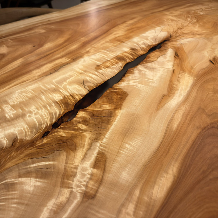 一枚板　トチ / 栃(杢)　K-GM-2203-644　(W200cm)