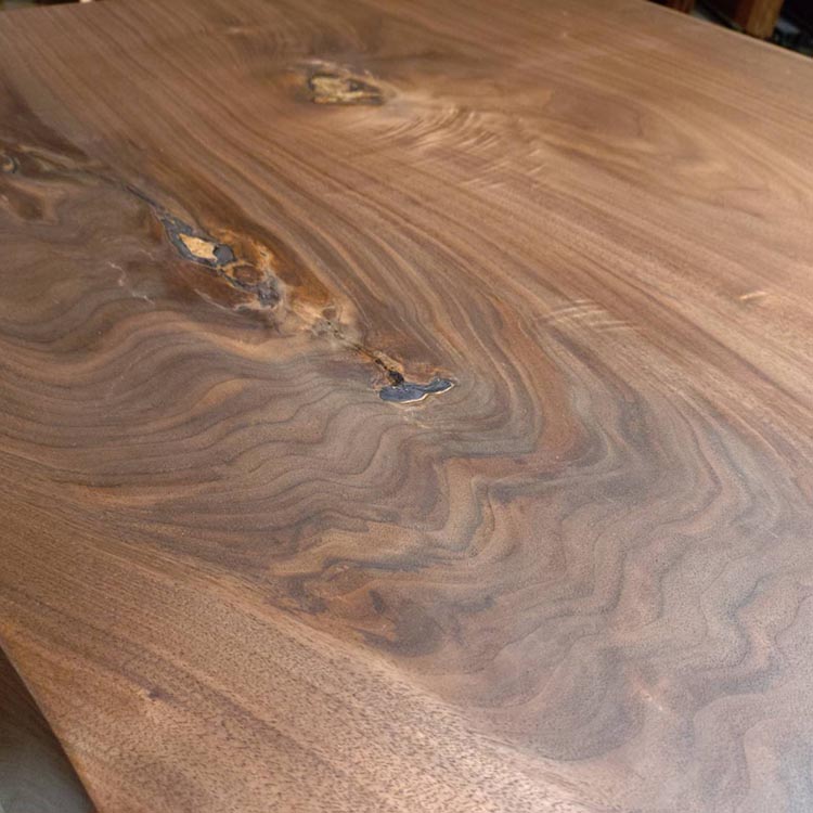 一枚板　ウォールナット　580664-2/2-5　(W120cm)