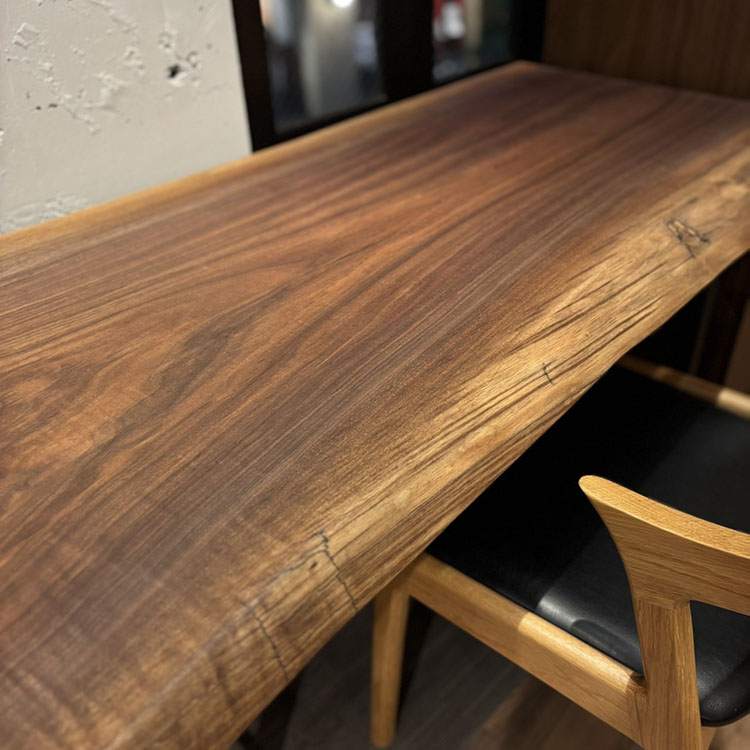 一枚板　ウォールナット　312-2　(W120cm)