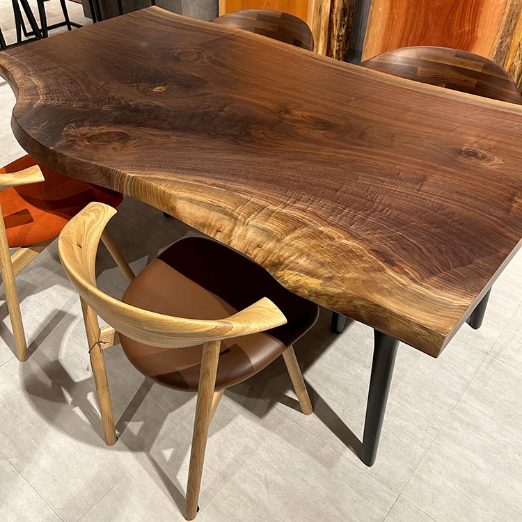 一枚板　ウォールナット(杢)　254-9　(W180cm)