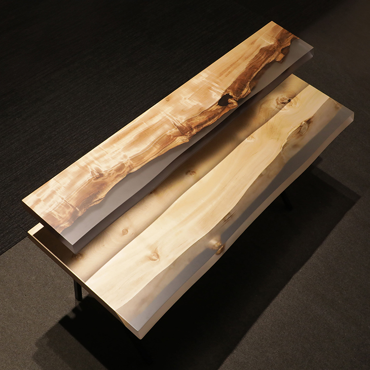 RESIN　トチ / 栃　385-2+HZ-250523　(W150cm)