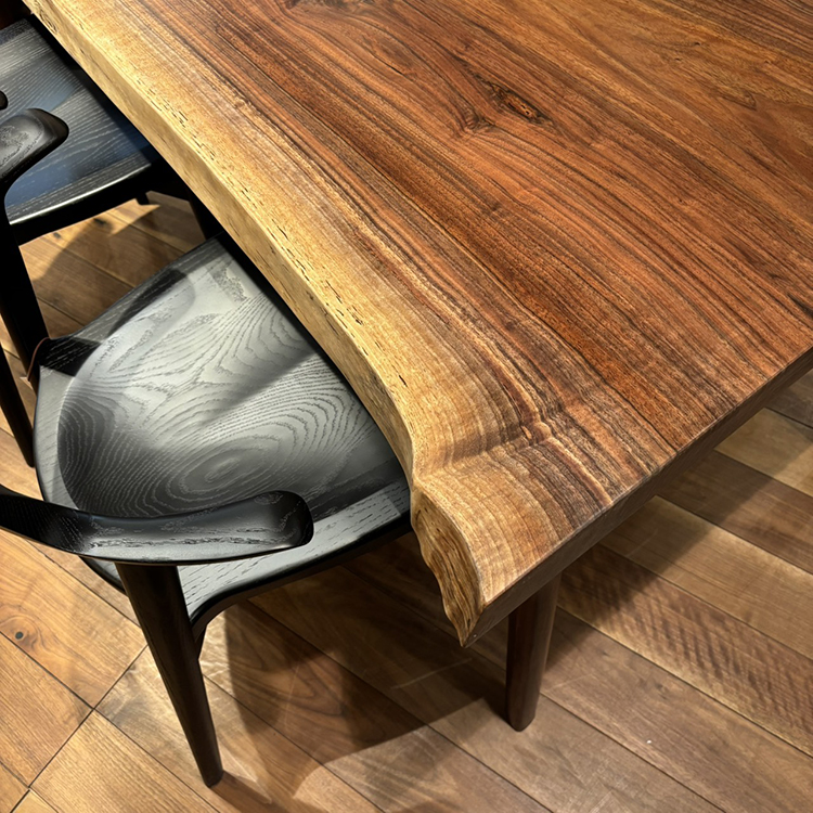 一枚板　ウォールナット　395-5-2　(W150cm)