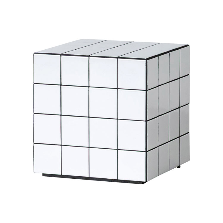 テラ サイドテーブル キューブ型