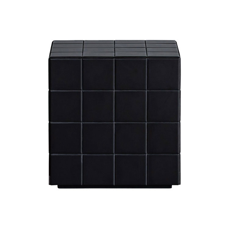 テラ サイドテーブル キューブ型