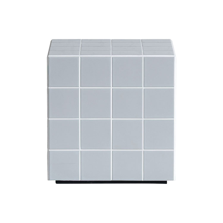 テラ サイドテーブル キューブ型