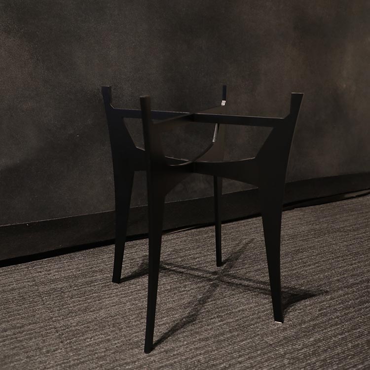 RESIN　ウォールナットサイドテーブル　H400/H500　2セット