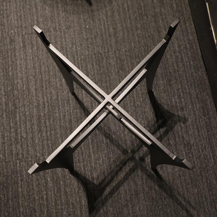 RESIN　ウォールナットサイドテーブル　H400/H500　2セット