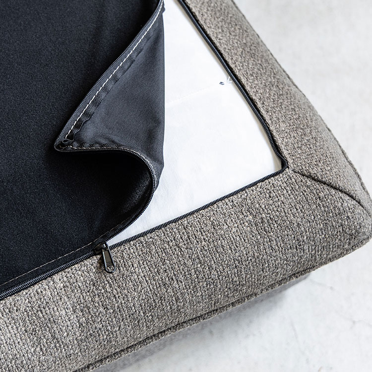 オフトソファ 2.5人掛け GRAチャコールグレー/TIMベージュ