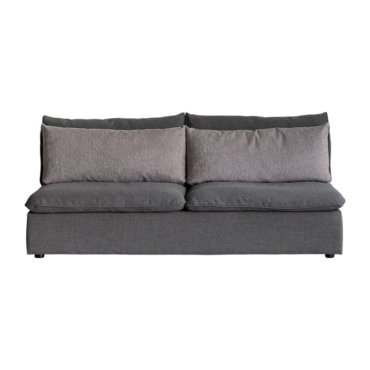 オフトソファ 2.5人掛け GRAチャコールグレー/TIMベージュ