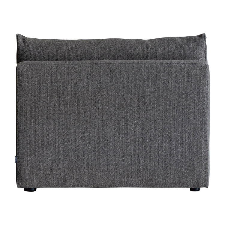 オフトソファ シェーズ GRAチャコールグレー/TIMベージュ