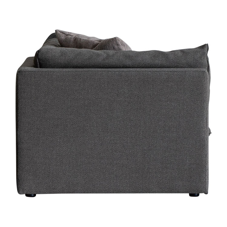 オフトソファ コーナー GRAチャコールグレー/TIMベージュ