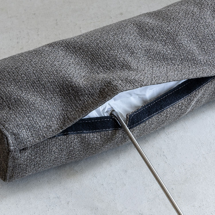 オフトソファ ヘッドレスト GRAチャコールグレー