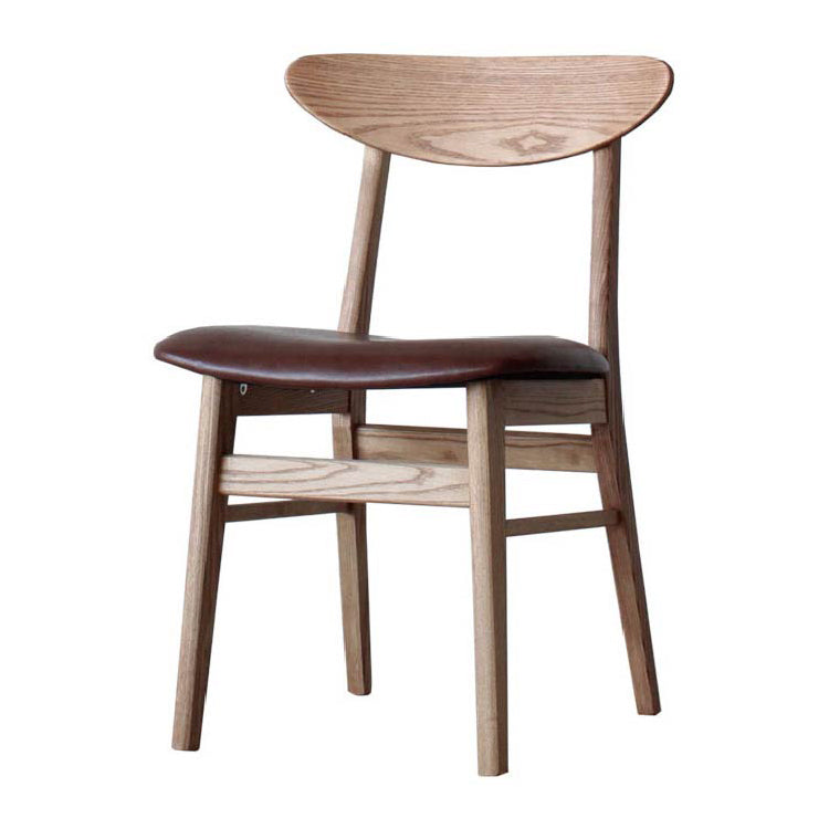 マーク ダイニングチェア 木色ライトブラウン