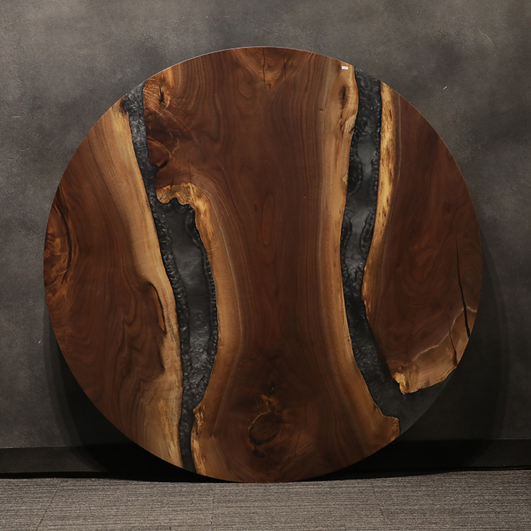 RESIN　ウォールナット　342-12+258-1+11　(W140cm)