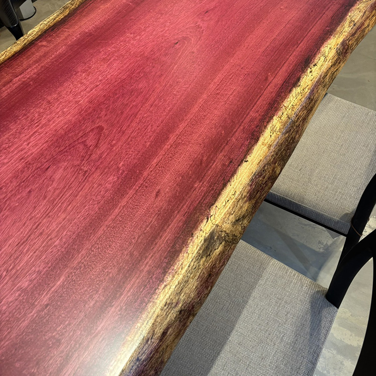 一枚板　パープルハート　323-2/2-27-1　(W150cm)