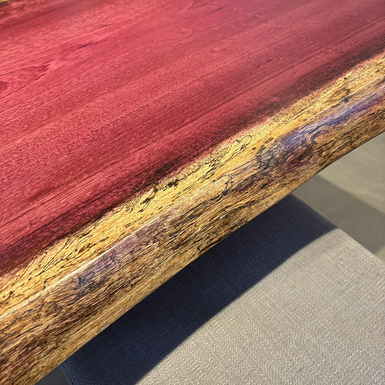 一枚板　パープルハート　323-2/2-27-1　(W150cm)