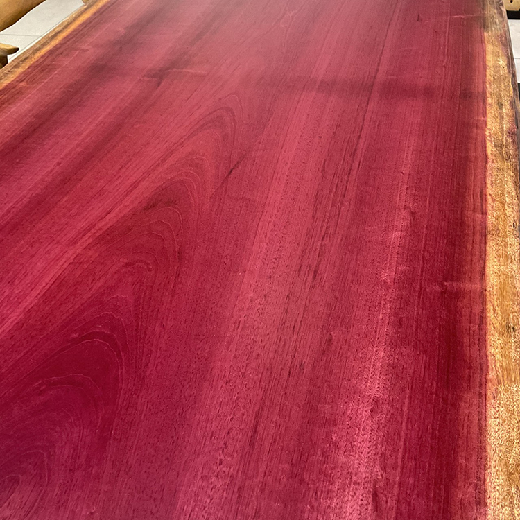 一枚板　パープルハート　323-2/2-28-2　(W180cm)