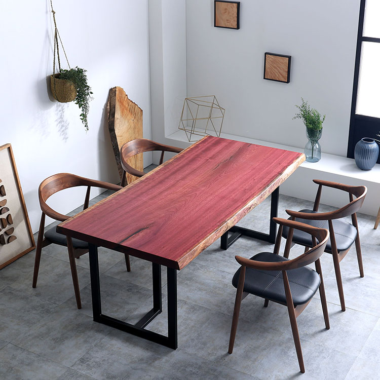 一枚板　パープルハート　323-2/2-29-2　(W180cm)