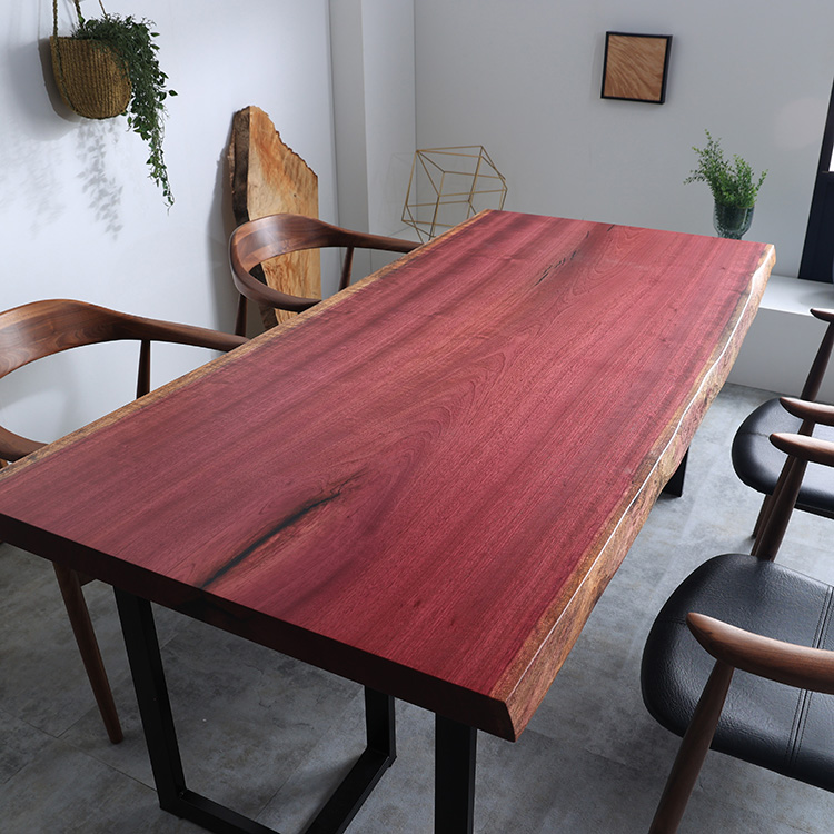 一枚板　パープルハート　323-2/2-29-2　(W180cm)