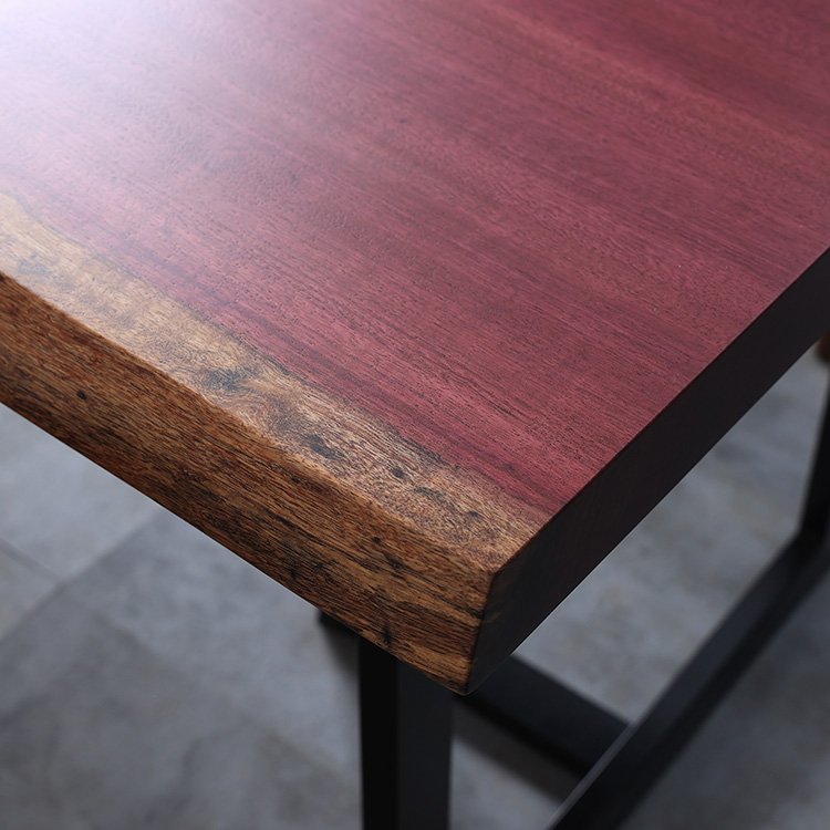 一枚板　パープルハート　323-2/2-29-2　(W180cm)