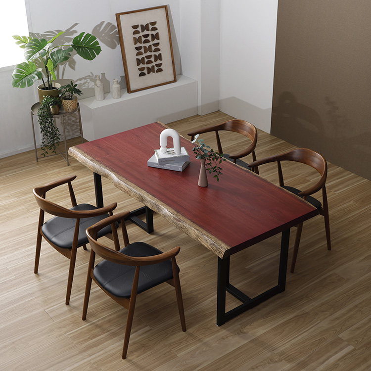 一枚板テーブル　パープルハート　323-2/2-30-1　(W180cm)