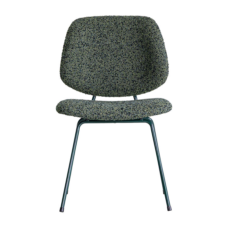 アボック ダイニングチェア 肘無 カラー脚