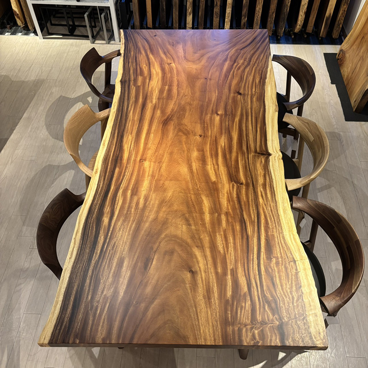 一枚板　モンキーポッド　468-8　(W220cm)