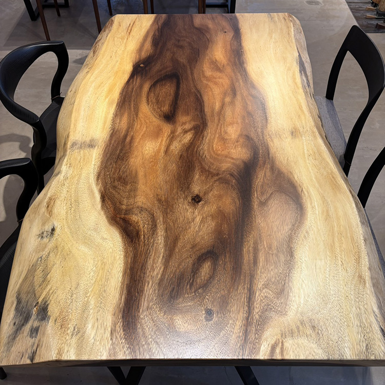 一枚板　モンキーポッド　346-2-1　(W150cm)