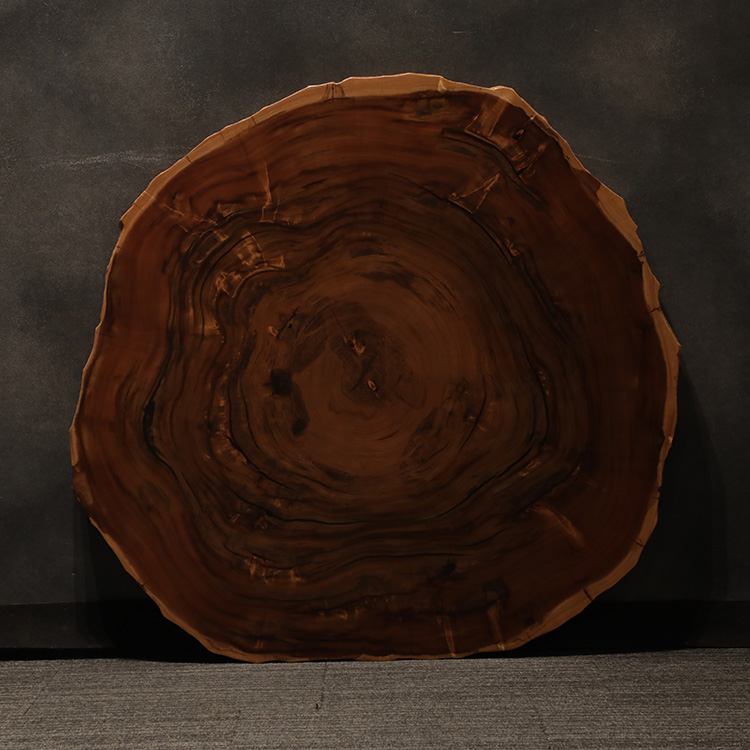 一枚板　ヤクスギ / 屋久杉　輪切り 3-1/2-1　(W111cm)