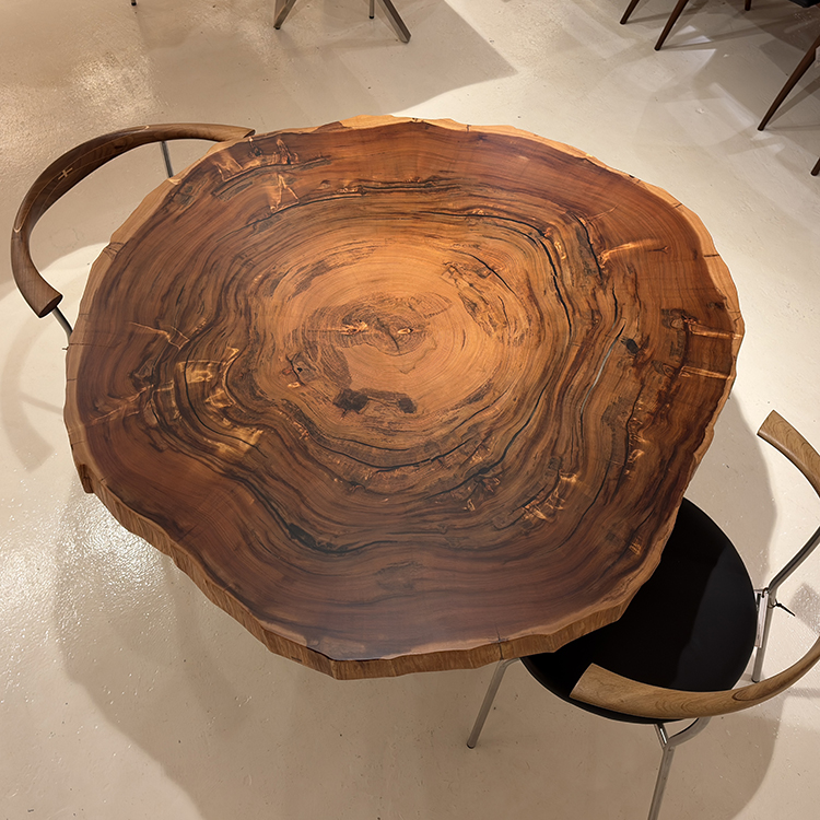 一枚板　ヤクスギ / 屋久杉　輪切り 3-1/2-1　(W111cm)