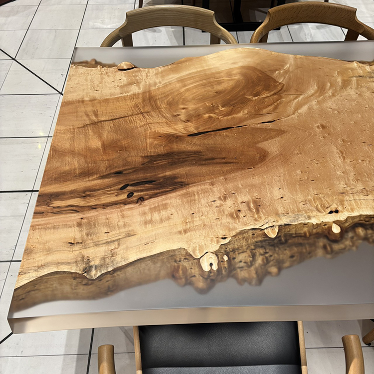 RESIN　トチ / 栃(杢)　K-CN-2106-4　(W260cm)