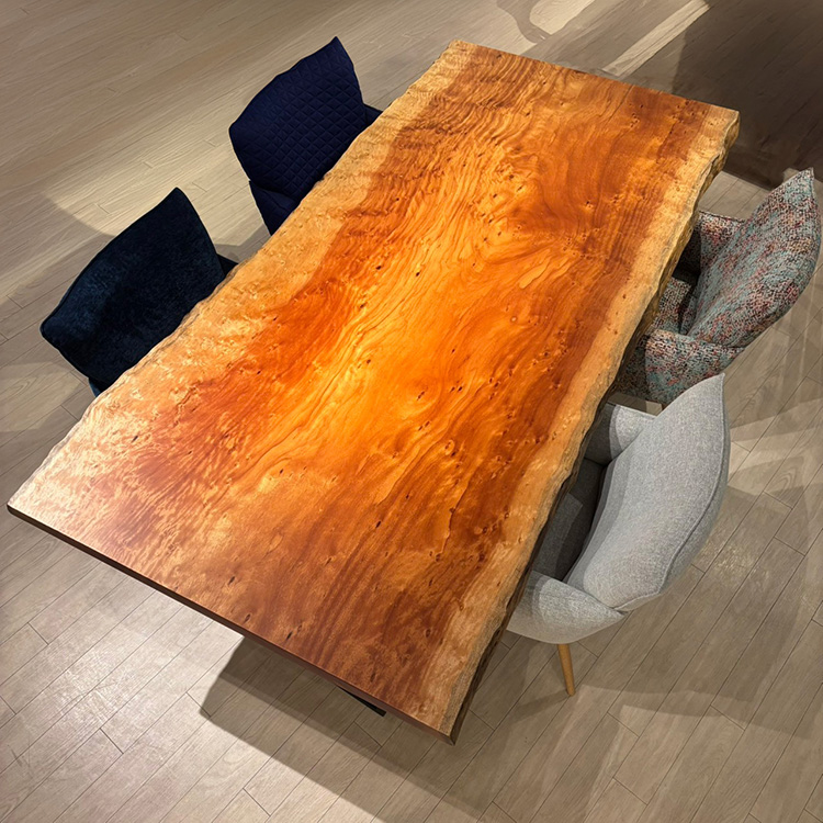 一枚板　ボセ(杢)　352-1/2-7-1　(W220cm)