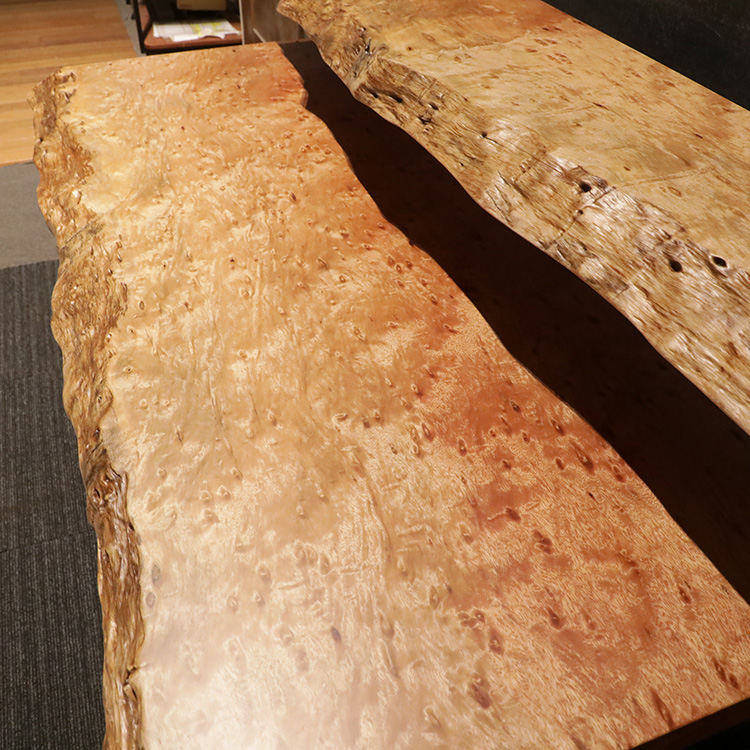 一枚板　ボセ(杢)　352-1/2-11-1+11-3　(W140cm)