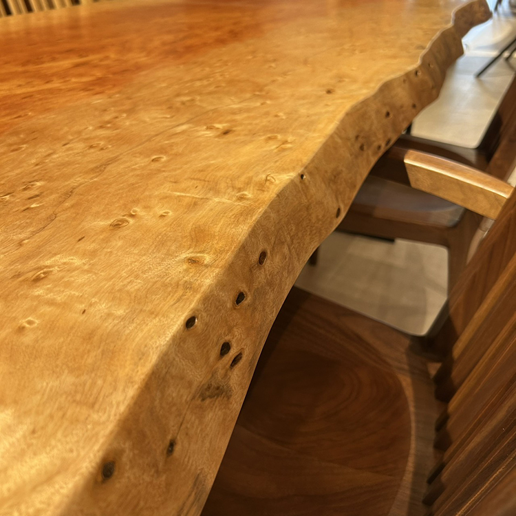 一枚板　ボセ(杢)　352-1/2-12-2　(W180cm)