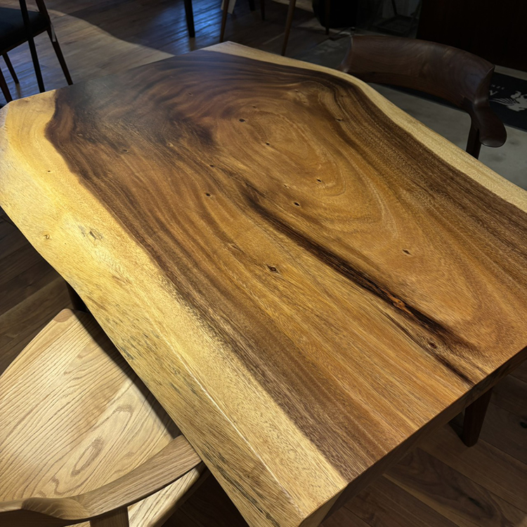 一枚板　モンキーポッド　5044-6-1　(W120cm)