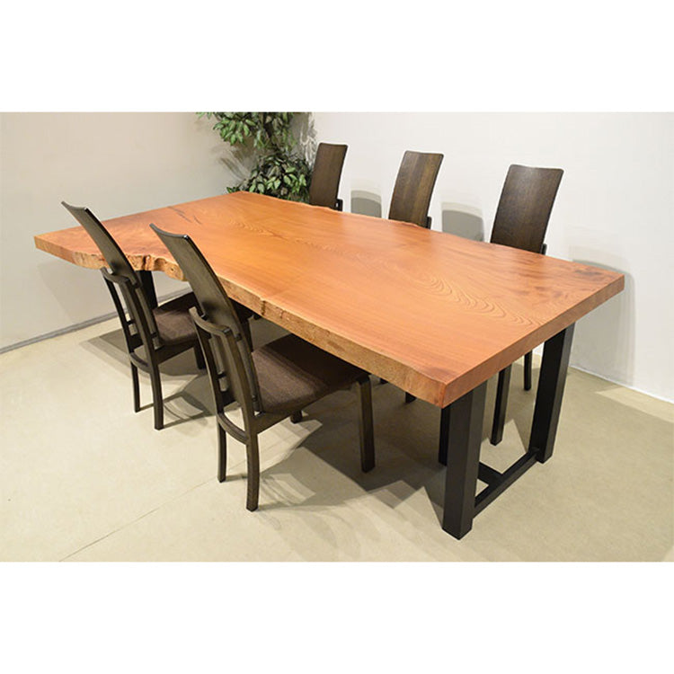 【SOLD OUT】一枚板　ケヤキ　100-2　(W240cm)　ダイニングテーブル