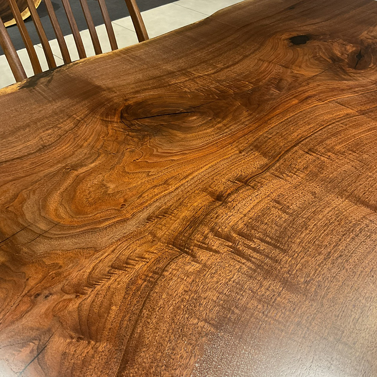 一枚板　ウォールナット　5596-7　(W150cm)