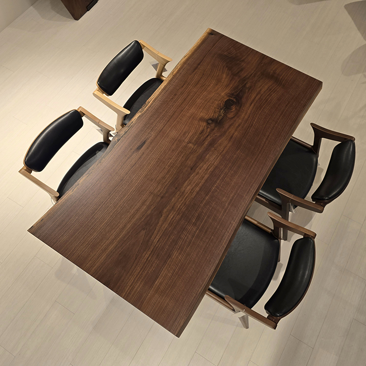 一枚板　ウォールナット　915980-6　(W160cm)