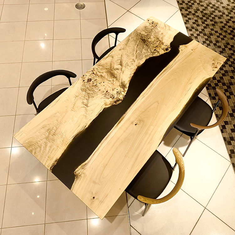 RESIN　ポプラ(杢)　CN-P2-3006-9+CN-P30-3006-2　(W190cm)